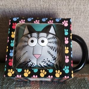 NIB. Kliban cat mug